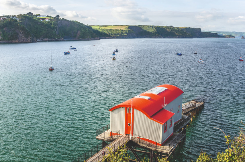 Check out the lifeboat station