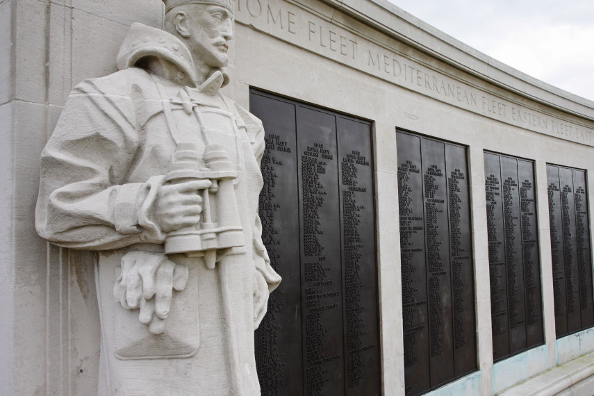 Take a moment to reflect at Chatham Naval Memorial