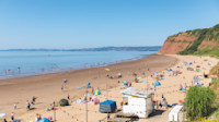 Direct beach access to Devon Cliffs