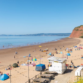 Direct beach access to Devon Cliffs