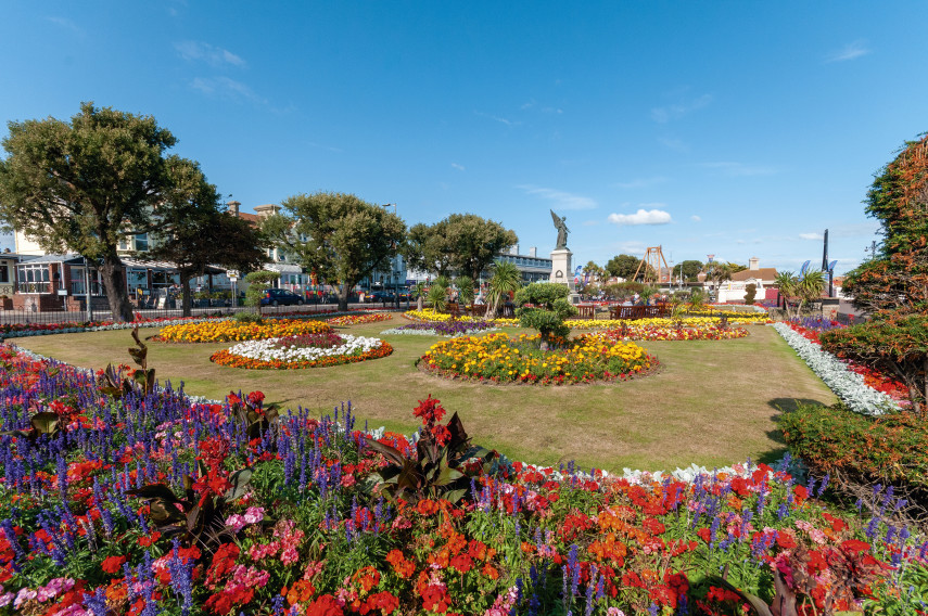 8. The seafront gardens