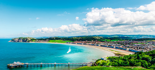 Llandudno coastline