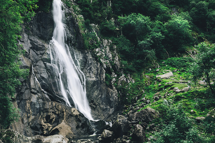 Aber Falls walk