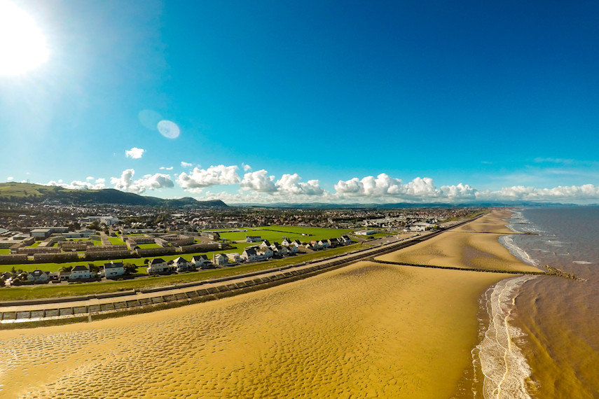 Rhyl Beach, Rhyl, Clwyd 