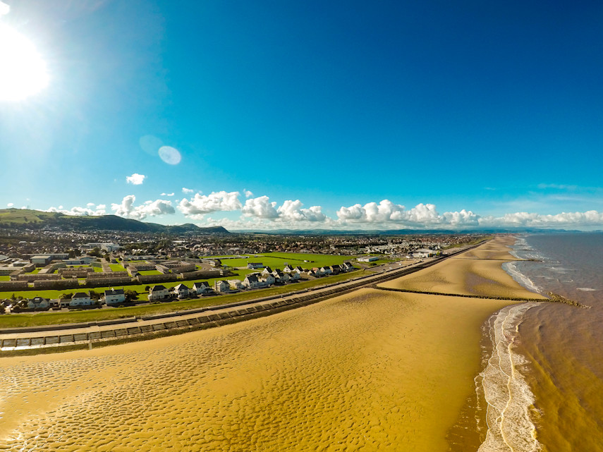 Rhyl Beach, Rhyl, Clwyd