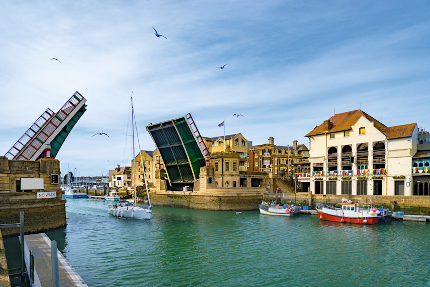 7. Weymouth Town Bridge