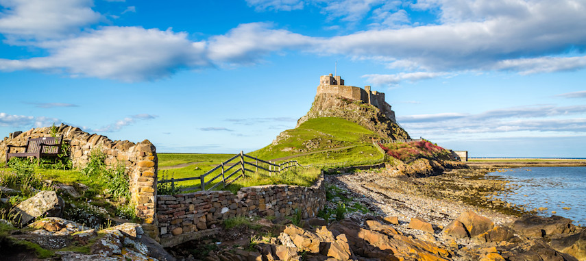 Holy Island and Lindisfarne Castle Circular, Northumberland