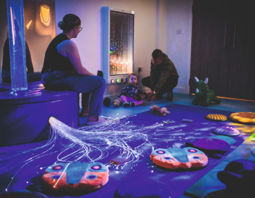 Sense of the Sea Sensory Room at Craig Tara