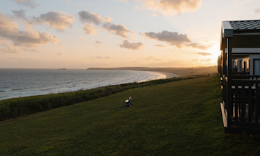 Couple enjoying the beach