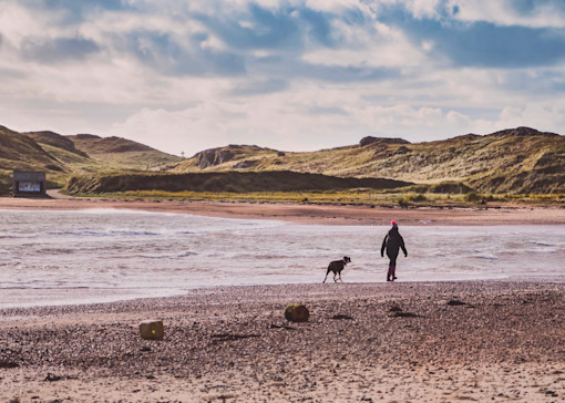 Dog friendly beaches in North Wales