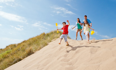 Direct beach access to a SSSI designated beach at Presthaven