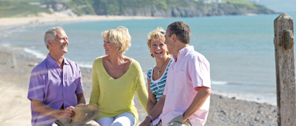 Beach at Penally Court