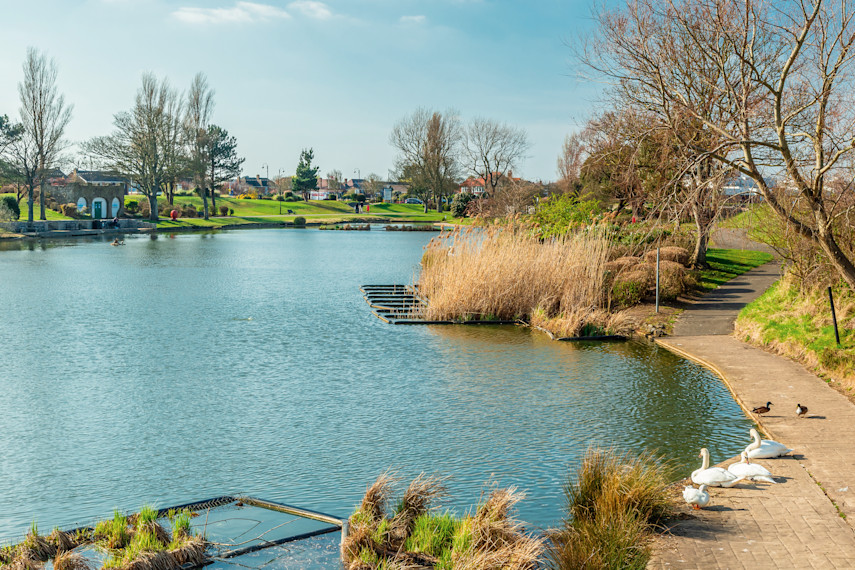 3. Cleethorpes boating lake
