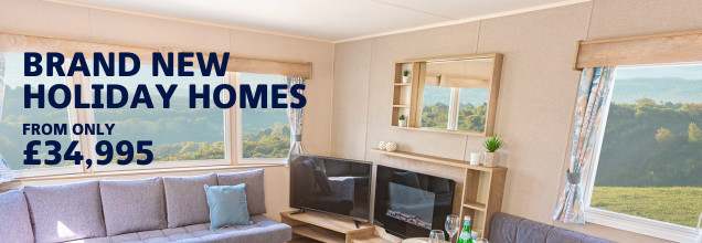 New caravans from £34,995. Terms apply.