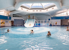 Indoor pool at Rockley Park