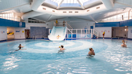 Indoor pool at Rockley Park