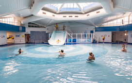 Indoor pool at Rockley Park