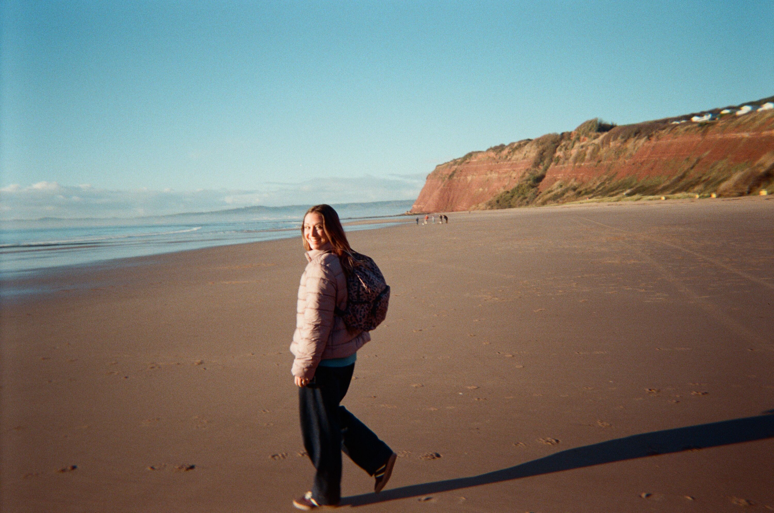 4. The view from Devon Cliffs