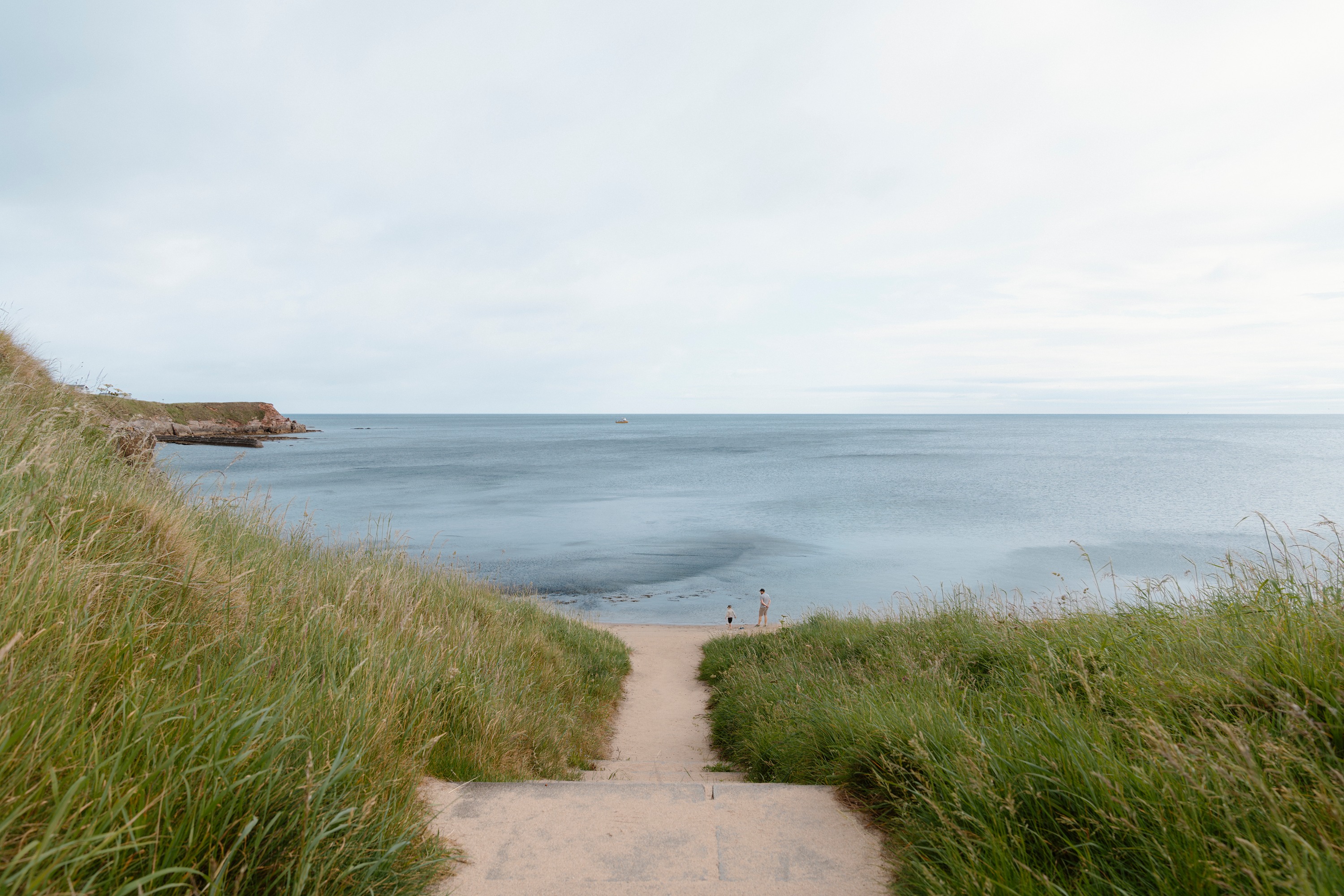 Beach just a short stroll away