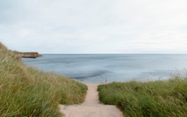 Beach just a short stroll away