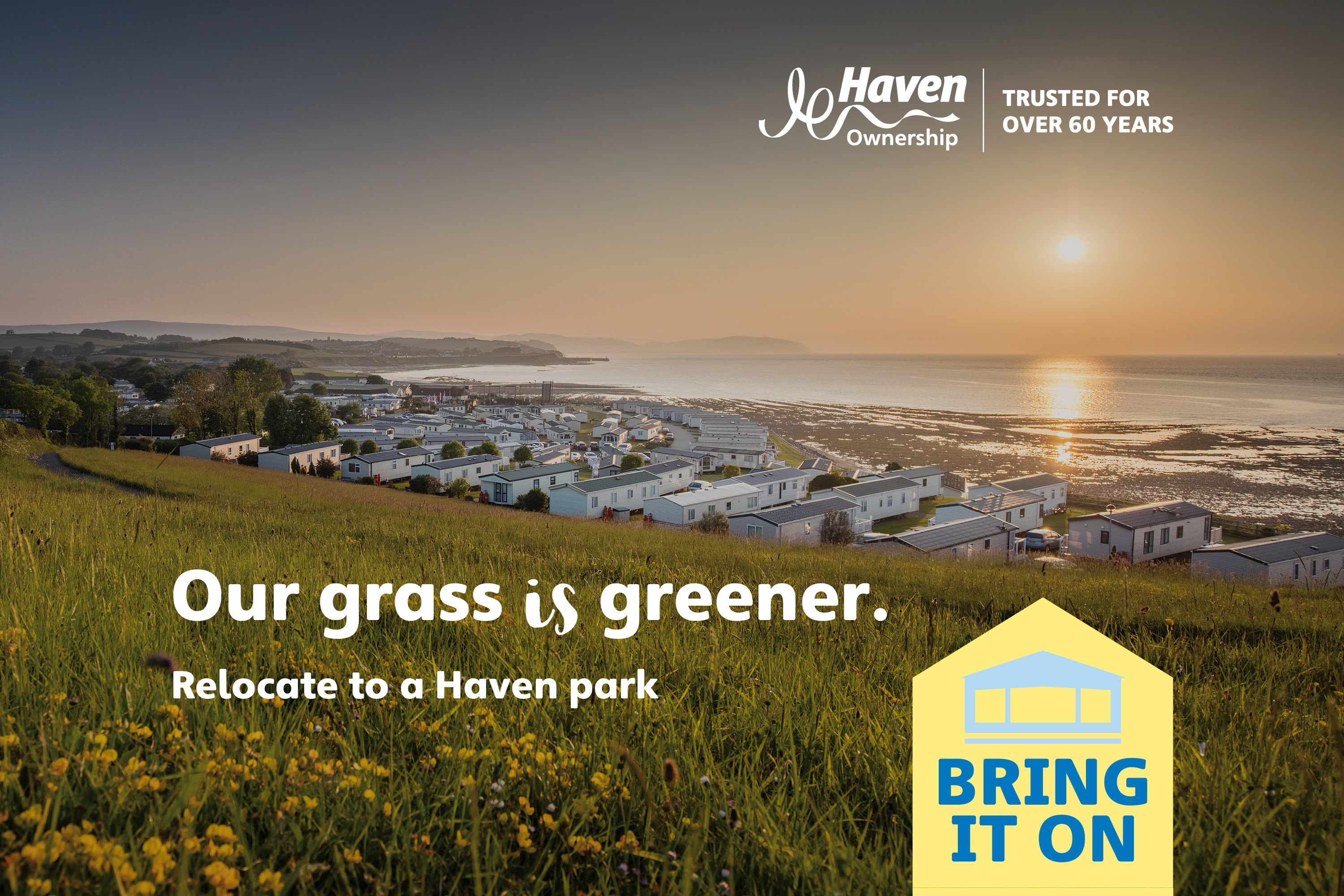 Move your caravan to a Haven park for free