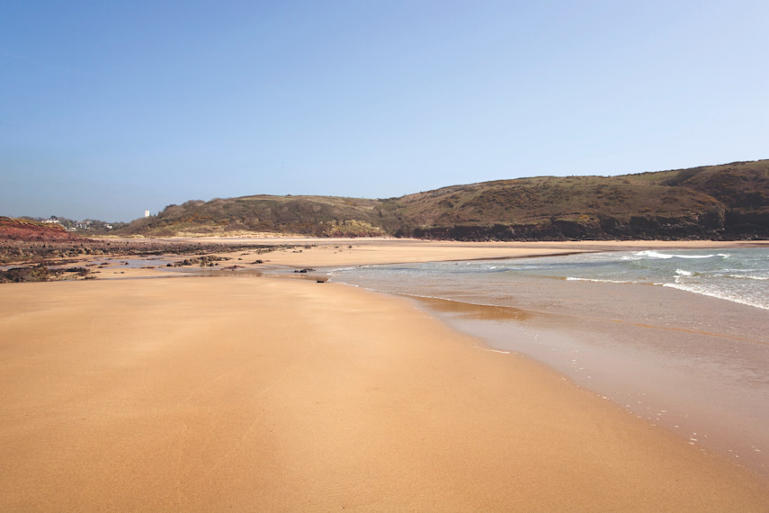 Manorbier Beach