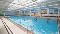 Indoor heated pool at Perran Sands
