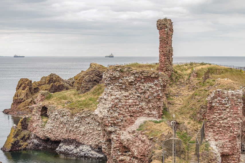 9. Dunbar Castle