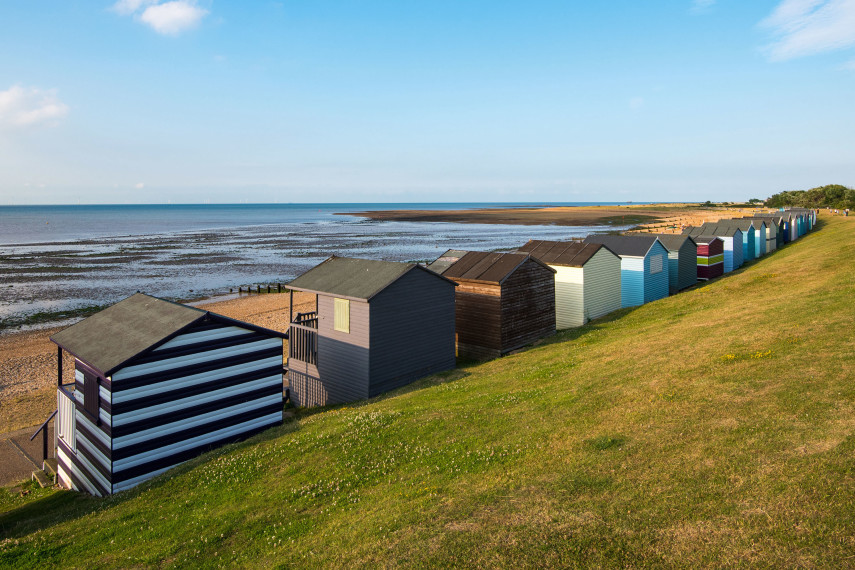 Walk ‘The Street’ on Tankerton Beach