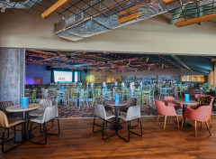 The interior of Cleethorpes Beach's new Marina Bar and Stage