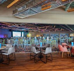The interior of Cleethorpes Beach's new Marina Bar and Stage