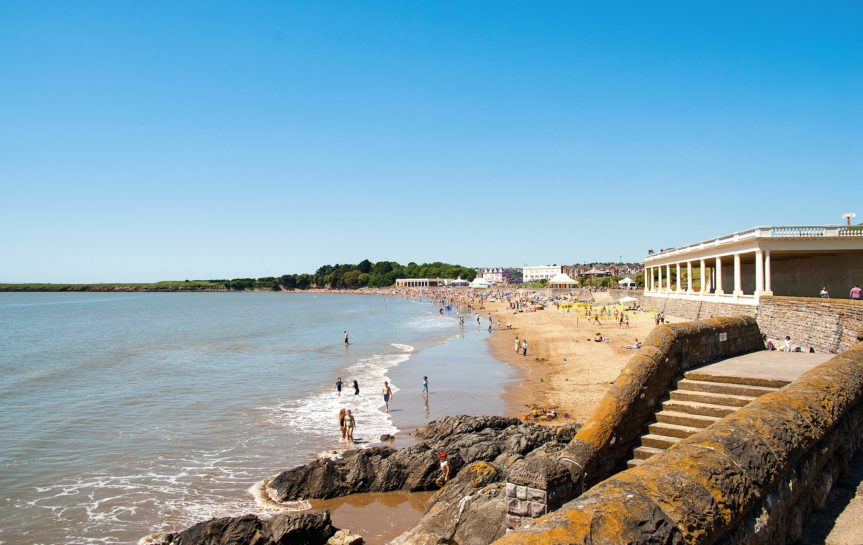 is barry island beach dog friendly