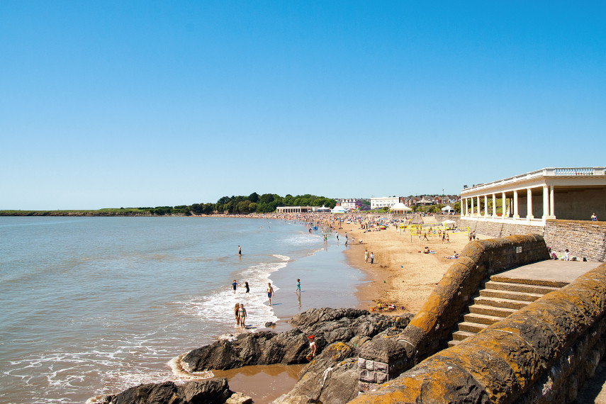 Barry Island Beach, Barry, Glamorgan 