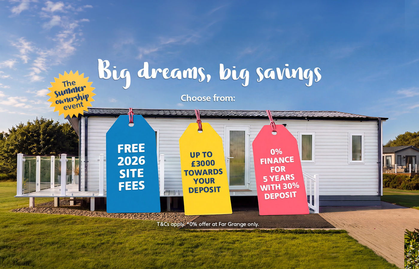 New CS offer - Yorkshire landing page