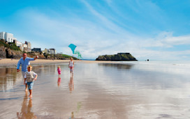 Tenby has 3 blue flag beaches