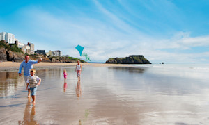 Tenby has 3 blue flag beaches