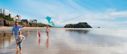 Tenby has 3 blue flag beaches