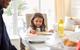 Fish and chips with the family