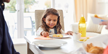 Fish and chips with the family