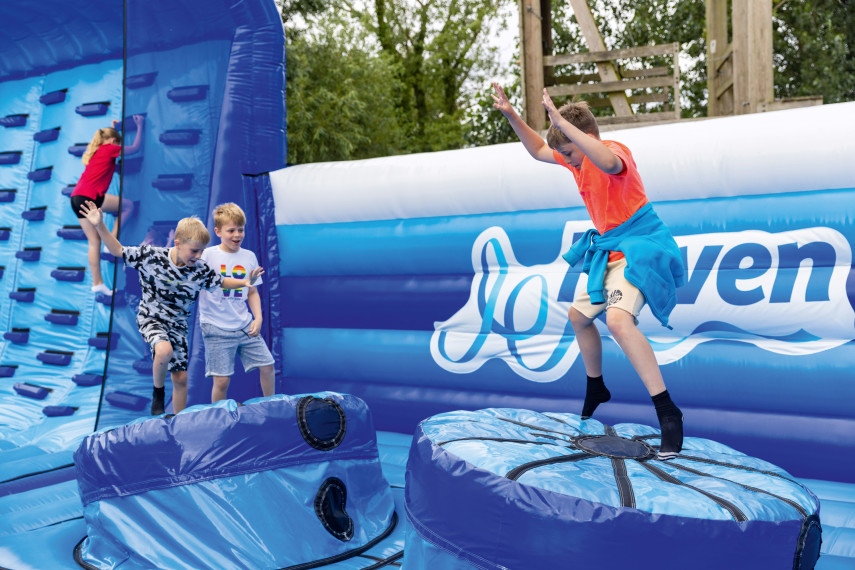 3. Inflatable Action Park
