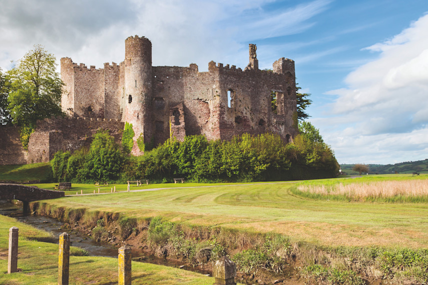 Laugharne Castle 