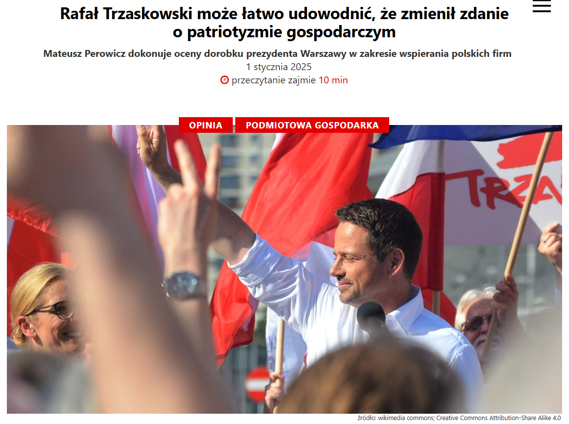 Kandydaci na Prezydenta mówią pięknie o patriotyzmie gospodarczym - Czy mówią sensownie i czy można im ufać? Sprawdzamy
