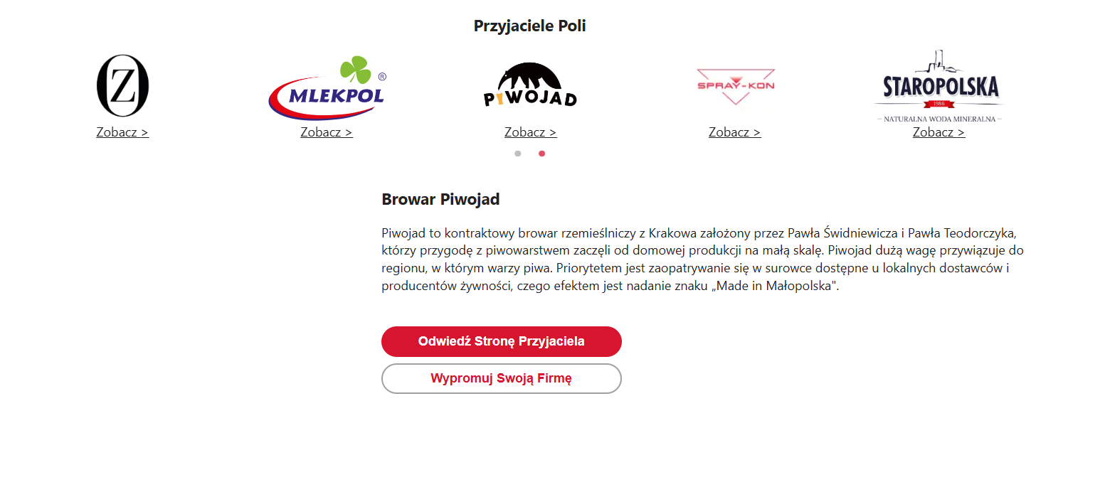 Browar Piwojad i Ameri-Pol przedłużyły członkostwo w Klubie Przyjaciół Poli!