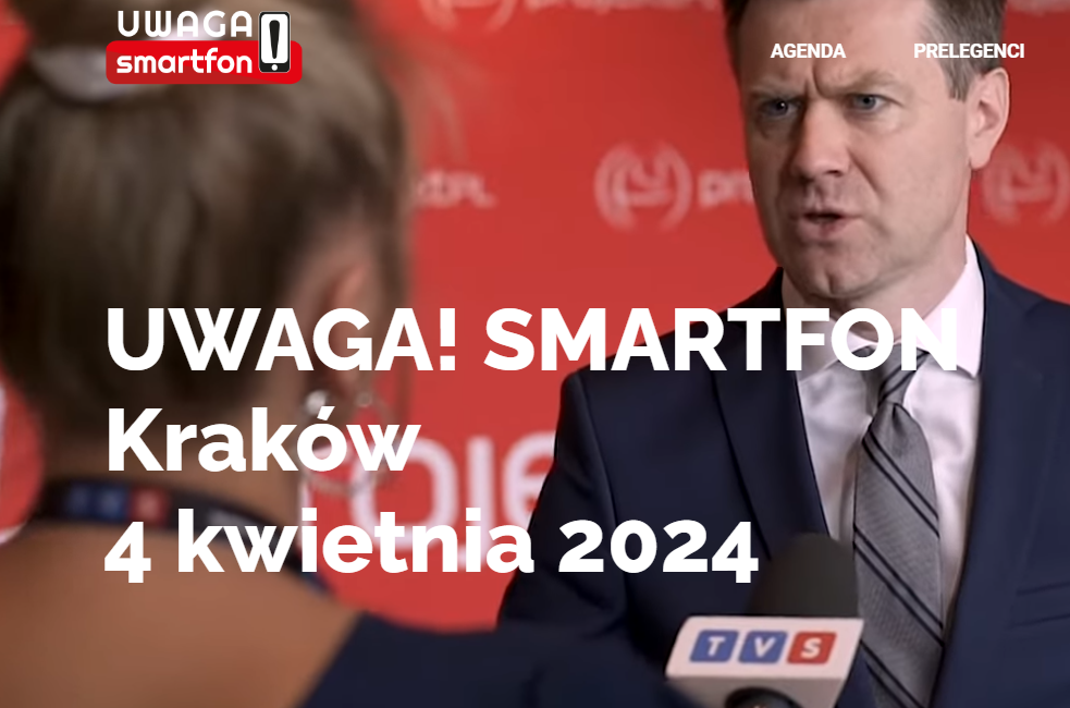 Spotkajmy się 4 kwietnia w Krakowie! - Aplikacja Pola na konferencji Uwaga Smartfon!