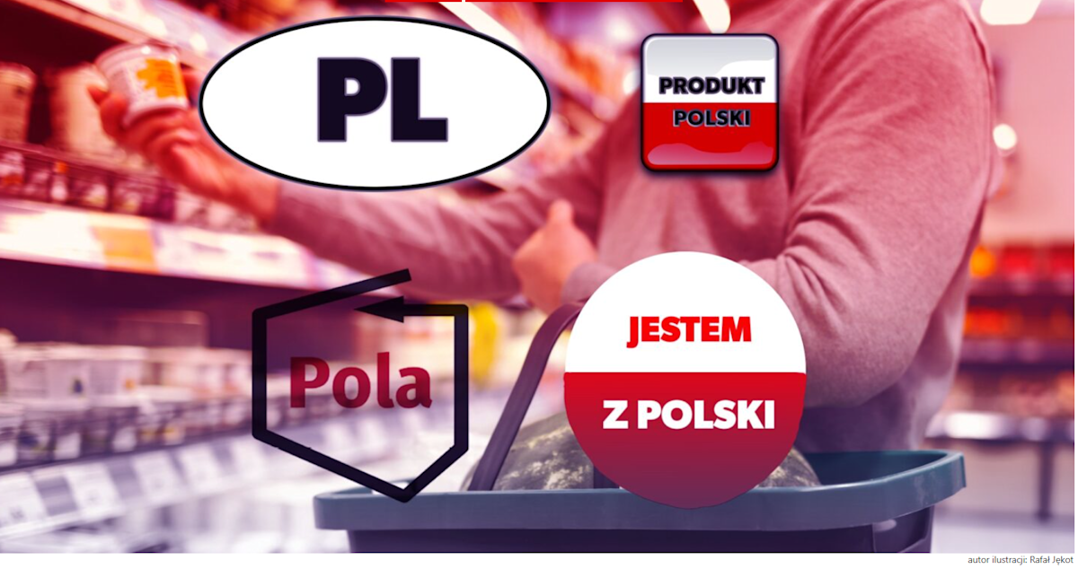 Produkt polski, Kod 590, aplikacja Pola. Które oznaczenie pokaże nam prawdziwie polski produkt? - Marcin Kawko, Bartosz Mielniczek, Mateusz Perowicz i Piotr Trudnowski sprawdzają, czy oznaczenia na produktach nie wprowadzają nas w błąd