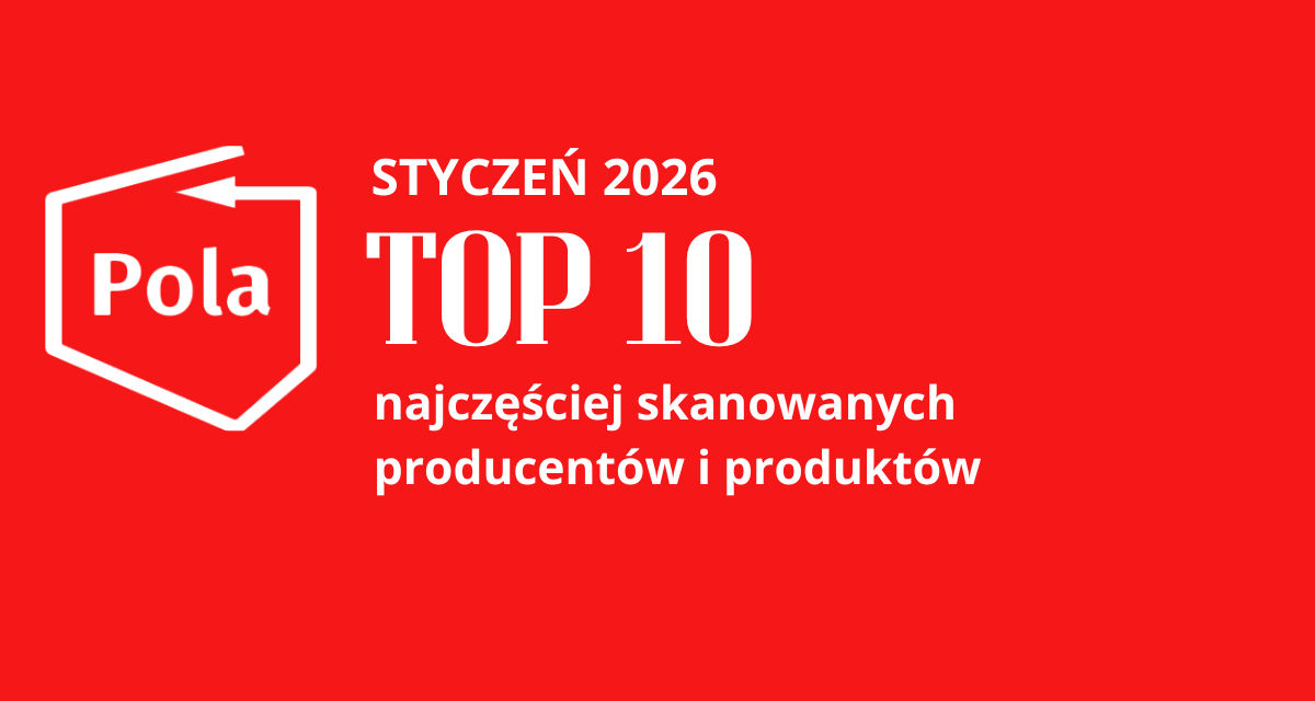 Top 10 producentów i produktów w aplikacji Pola w styczniu!
