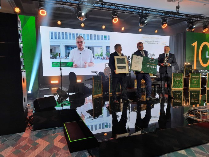 Nagroda ZPP dla Klubu Jagiellońskiego - Związek Pracodawców i Przedsiębiorców przyznał nagrodę wydawcy aplikacji Pola