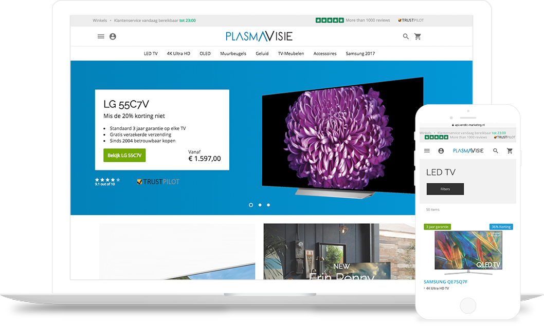 plasmavisie#Macbook#Iphone