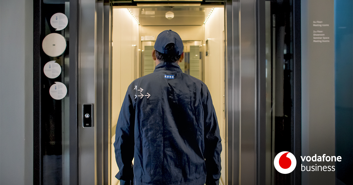 Kone Case Study Powering predictive maintenance with Vodafone IoT