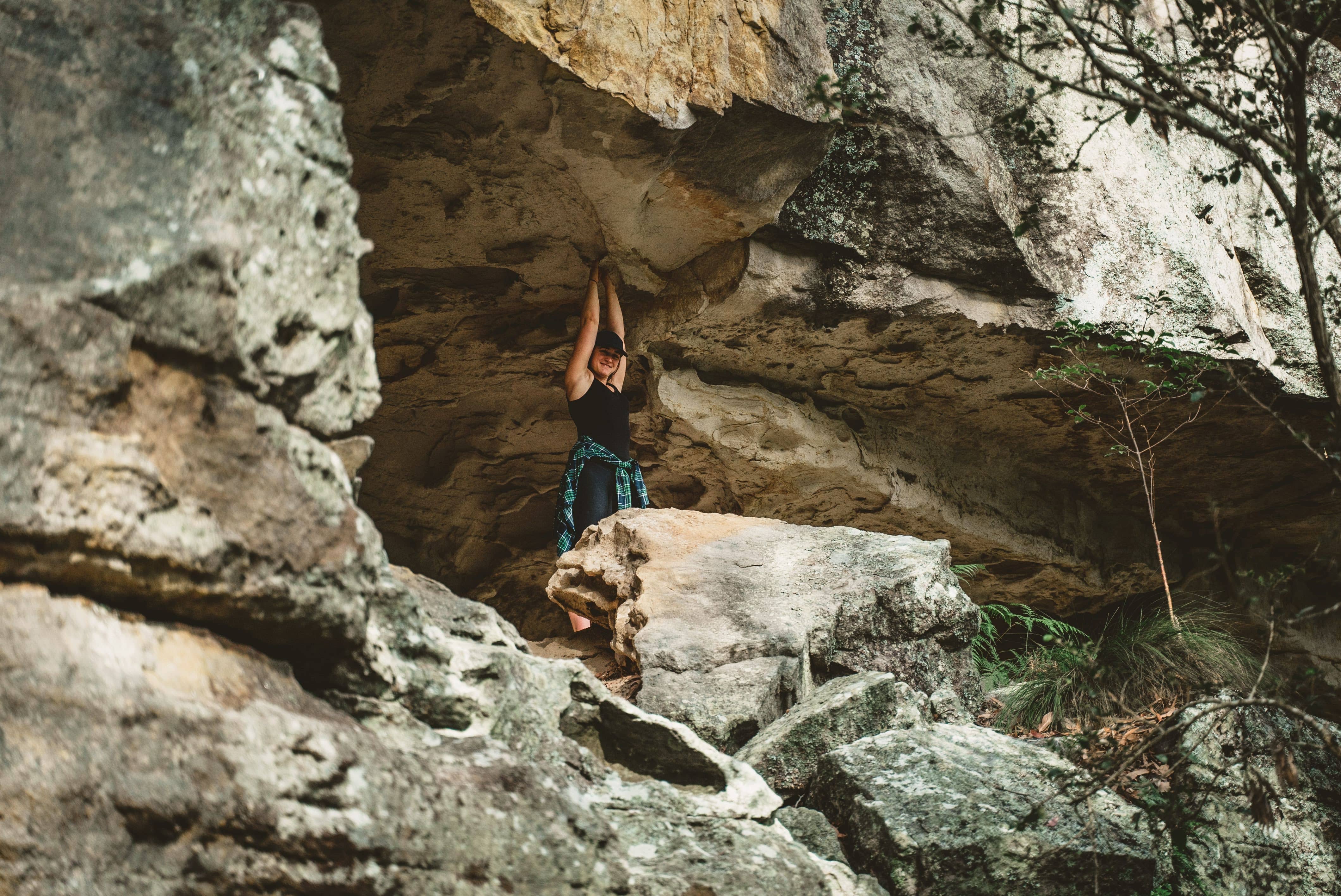 Jenny being king of the mountain Nowra